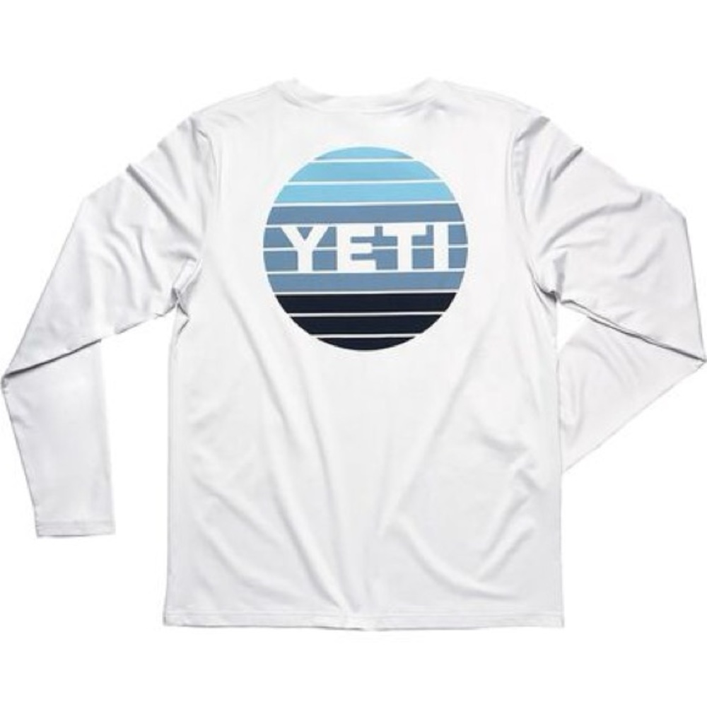 YETI sunset sun shirt long sleeve